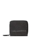 Karl Lagerfeld Ikon Portemonnaie In Schwarz