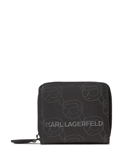 Karl Lagerfeld Ikon Portemonnaie In Schwarz