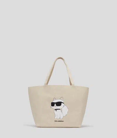 Karl Lagerfeld Ikon Choupette-shopper In Neutral