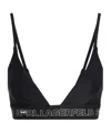 Karl Lagerfeld Ikonik 2.0 Bikini Top In Black