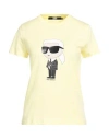 Karl Lagerfeld Ikonik 2.0 Karl T-shirt In Yellow