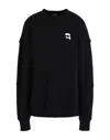 Karl Lagerfeld Sweatshirts In Black