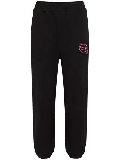 Karl Lagerfeld Ikonik 2.0 Track Pants In Black