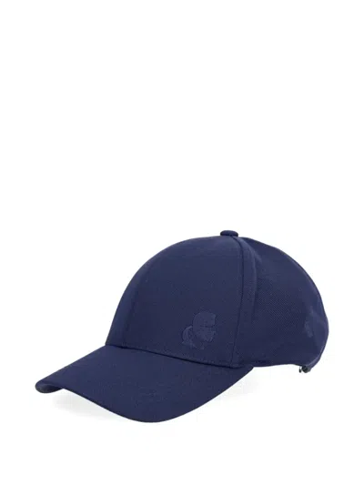 Karl Lagerfeld Ikonik Baseball Cap In Blue