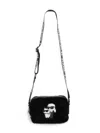 Karl Lagerfeld Ikonik Handle Bag In Black