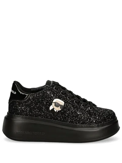 Karl Lagerfeld Ikonik Kapri Sneakers In Black