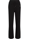 Karl Lagerfeld Ikonik Karl-appliqué Track Pants In Black