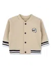 Karl Lagerfeld Ikonik Karl-print Tracksuit (set Of Three) In Neutrals