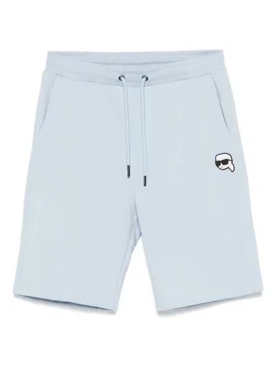 Karl Lagerfeld Ikonik Karl Shorts In Blue
