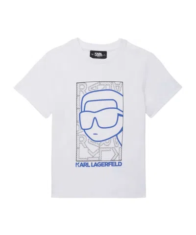 Karl Lagerfeld Ikonik Karl T-shirt In White