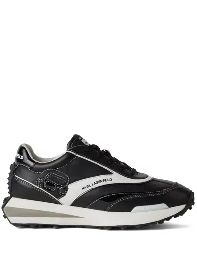 Karl Lagerfeld Ikonik Nft Zone Low-top Sneakers In Black