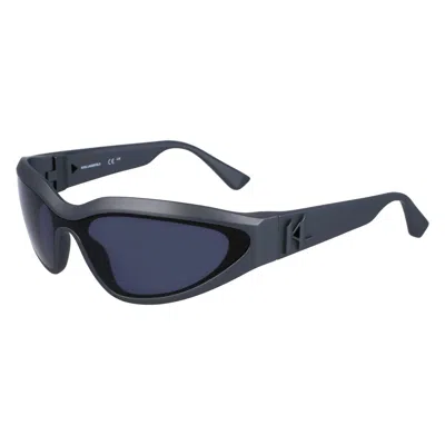 Karl Lagerfeld Injectedsunglasses In Grey