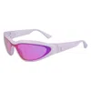 Karl Lagerfeld Injectedsunglasses In Purple