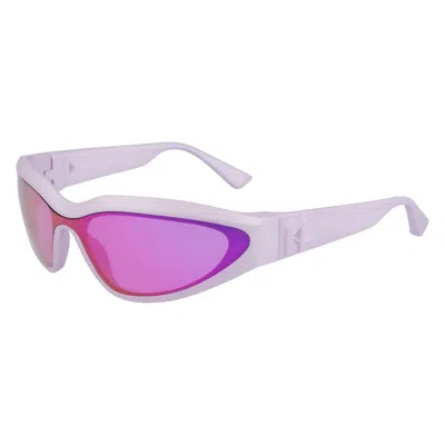Karl Lagerfeld Injectedsunglasses In Purple