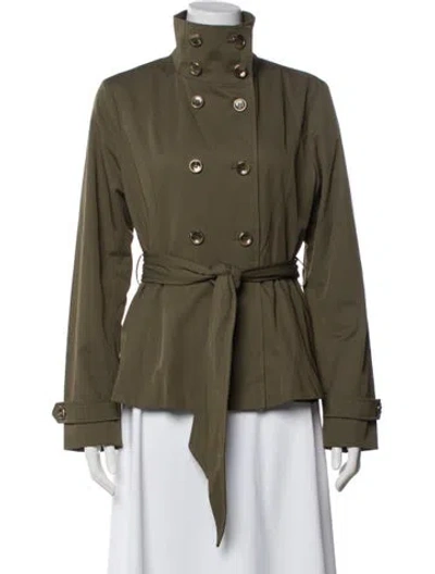Pre-owned Karl Lagerfeld Jacket In Green