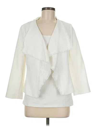 Pre-owned Karl Lagerfeld Jacket In Ivory