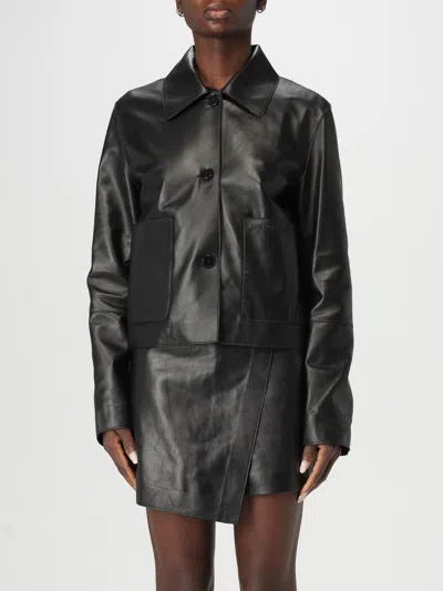 KARL LAGERFELD JACKET KARL LAGERFELD WOMAN COLOR BLACK,G49822002