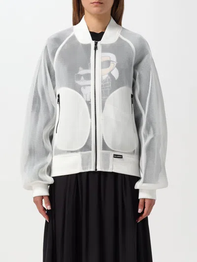 Karl Lagerfeld Jacket  Woman Color White