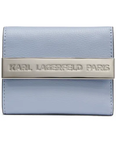 Karl Lagerfeld Jacqueline Bifold Wallet In Brown