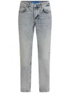 Karl Lagerfeld Jeans Acid-wash Jeans In Blue