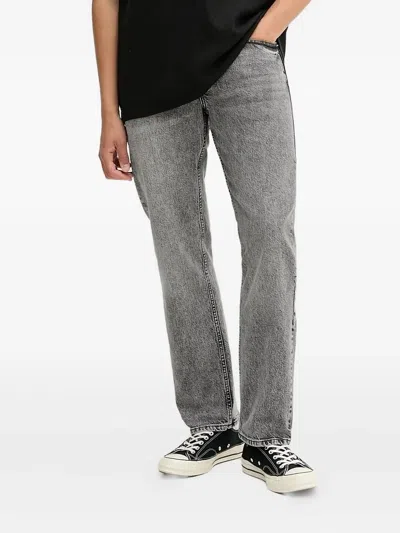 Karl Lagerfeld Jeans Acid-wash Jeans In Gray