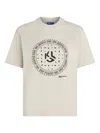 Karl Lagerfeld Jeans Bandana-print T-shirt In Neutral