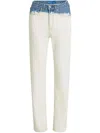 Karl Lagerfeld Jeans Jeans Mit Bleach-effekt In Weiss