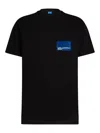 Karl Lagerfeld Jeans Klj Regular Sslv Logo Tee Man T-shirt Black Size L Organic Cotton