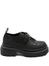 Karl Lagerfeld Jeans Brooke Buckle Shoes In Black