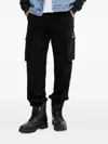 Karl Lagerfeld Jeans Cargo-pockets Trousers In Black