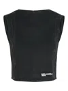Karl Lagerfeld Jeans Coated Denim Blouse