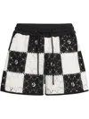 Karl Lagerfeld Jeans Crochet-knit Shorts In Black