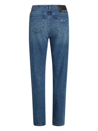 Karl Lagerfeld Jeans In Dark Blue Denim
