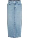 Karl Lagerfeld Jeans Langer Jeansrock In Blau