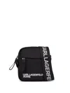 Karl Lagerfeld Jeans Essential Crossbody Bag In Black