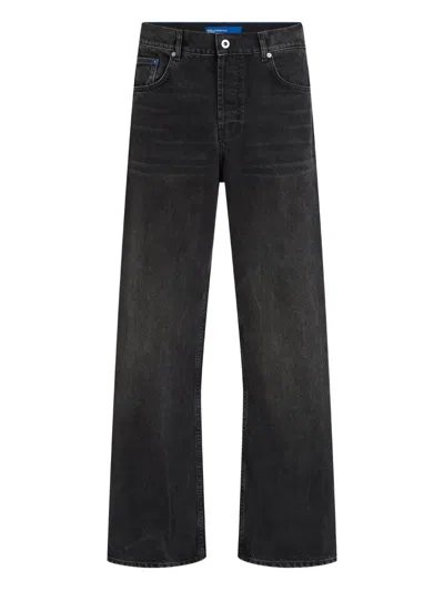 Karl Lagerfeld Jeans Five-pocket Jeans In Black