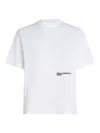 Karl Lagerfeld Jeans Floral-print T-shirt In White