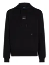 Karl Lagerfeld Jeans Graphic-print Hoodie In Black