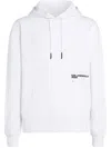 Karl Lagerfeld Jeans Hoodie Mit Grafischem Print In Weiss