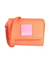 Karl Lagerfeld Jeans Tech Logo-patch Crossbody Bag In Orange