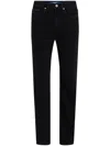 Karl Lagerfeld Jeans High-rise Straight-leg Jeans In Black