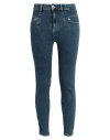 Karl Lagerfeld Jeans Klj Hr Skinny Dart Denim Woman Jeans Blue Size 30w-30l Cotton, Polyester, Elast In Blue