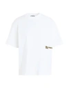 Karl Lagerfeld Jeans Klj Regular Karl Sslv Tee Woman T-shirt White Size Xl Organic Cotton In White