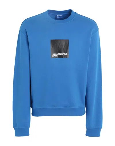 Karl Lagerfeld Jeans Sweatshirts In Blue