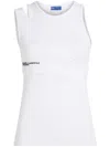 Karl Lagerfeld Jeans Layered-detail Top In White
