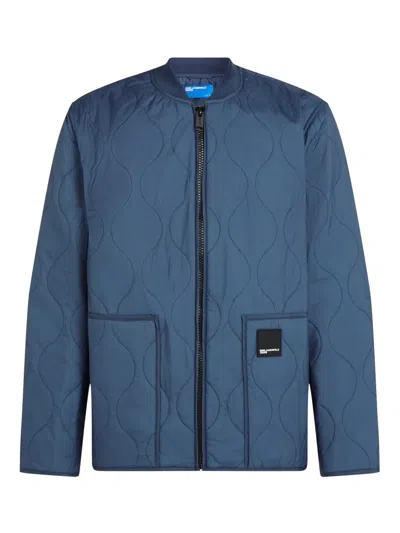 Karl Lagerfeld Jeans Leichte Steppjacke In Blue