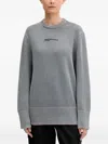 Karl Lagerfeld Jeans Pullover Mit Rundem Ausschnitt In Gray