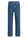 Karl Lagerfeld Jeans Logo-patch Jeans In Blue