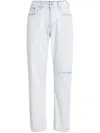 Karl Lagerfeld Jeans Jeans Im Distressed-look In Blue