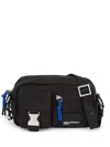 Karl Lagerfeld Jeans Logo-print Crossbody Bag In Black
